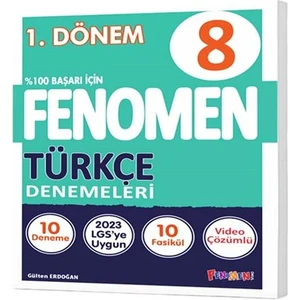 Fenomen Yayıncılık Fenomen 8. Sınıf Lgs 1. Dönem Türkçe Denemeleri