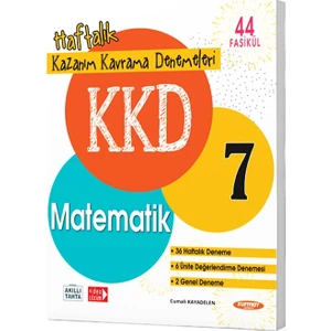 Kurmay Yayınları 7.Sınıf Kazanım Kavrama Matematik Denemeleri