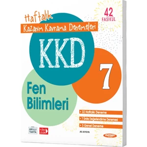 Gama Yayınları 7. Sınıf Kazanım Kavrama Fen Bilimleri Denemeleri