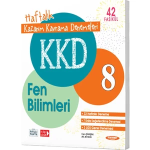 Gama Yayınları 8. Sınıf Kazanım Kavrama Fen Bilimleri Denemeleri