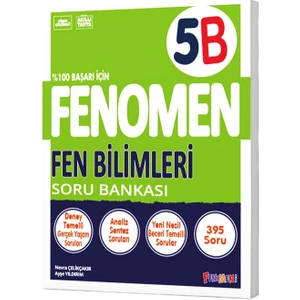Gama Yayınları 5. Sınıf Fenomen Fen Bilimleri Soru Bankası