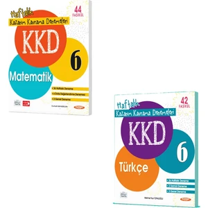 Kurmay Yayınları 6.Sınıf Matematik Türkçe Kazanım Kavrama Deneme KKD Seti 2023