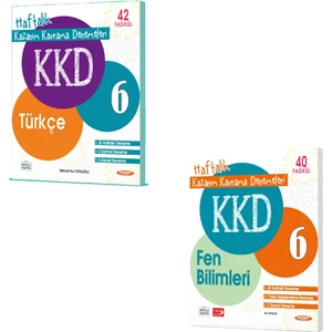 Kurmay Yayınları Kurmay 2026 6. Sınıf Türkçe Fen Bilimleri Kazanım Kavrama Deneme Kkd Seti Güncel Müfredat