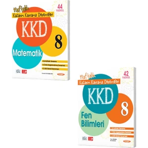 Kurmay Yayınları 8.Sınıf 2023 Matematik Fen Bilimleri Kazanım Kavrama Deneme KKD Seti