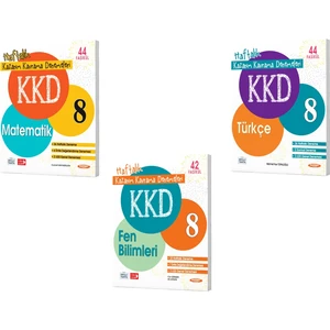 Kurmay Yayınları 8.Sınıf Matematik Türkçe Fen Kazanım Kavrama Deneme KKD Seti 2023
