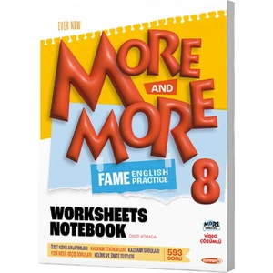 Kurmay Yayınları 8.Sınıf Worksheets Notebook