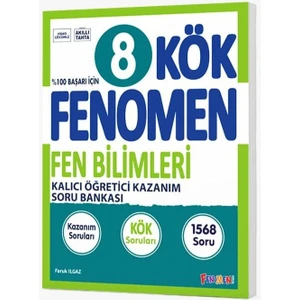 Fenomen Yayıncılık Fenomen 8. Sınıf Lgs Fen Bilimleri Kök Soru Bankası