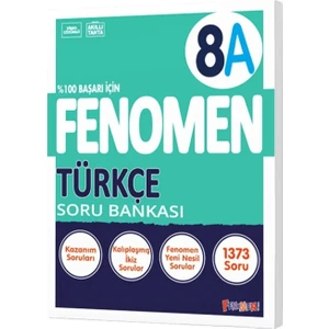 Fenomen Yayıncılık Fenomen 8. Sınıf Lgs Türkçe Soru Bankası (A)