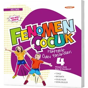Fenomen Yayınları 4. Sınıf 2023 Haftalık Ödev Fasikülleri