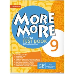 Kurmay Yayınları 9.Sınıf Santra Test Book