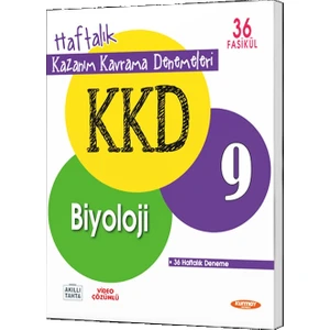 Kurmay Yayınları Biyoloji Kazanım Kavrama Denemeleri 36 Fasikül