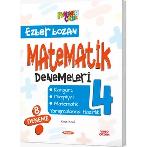 Fenomen Yayınları 4. Sınıf Ezberbozan Matematik Denemeleri
