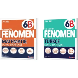 Gama Yayınları 6. Sınıf Matematik Türkçe Fenomen Soru Seti Yeni 2022