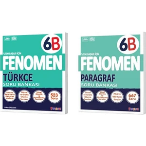 Gama Yayınları 6. Sınıf Türkçe Paragraf Fenomen Soru Seti Yeni 2022