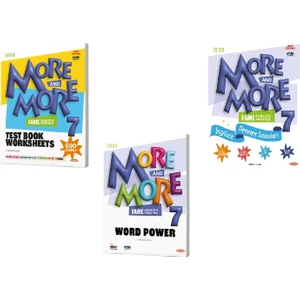 Kurmay Yayınları 7.Sınıf Test Book + Word Power + Selfie Test Yeni 2022
