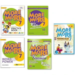 Kurmay Yayınları 7.Sınıf 5'Li Tam Set Test Book+World Power+Skills Book+Reading Yeni 2022