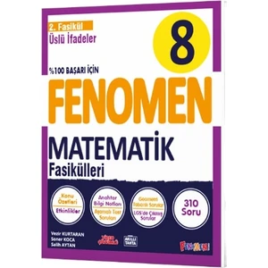 Gama Yayınları Fenomen 8. Sınıf LGS Matematik 2. Fasikül Konu Özetli Soru Bankası