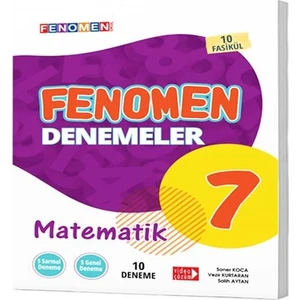 Fenomen Yayıncılık 7. Sınıf Fenomen Matematik 10 Deneme