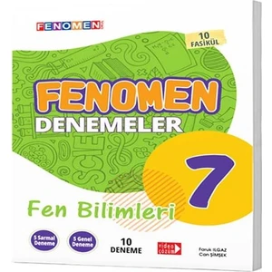 Kurmay Yayınları 7.Sınıf Fenomen Fen Bilimleri Denemeler (10 Deneme) - Gama Yayın