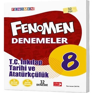 Gama Yayınları 8. Sınıf Fenomen İnkılap Tarihi ve Atatürkçülük 32 Deneme