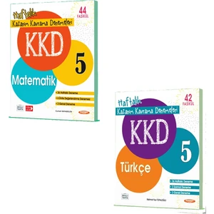 Kurmay Yayınları 5.Sınıf Matematik Türkçe Kazanım Kavrama Deneme KKD Seti 2023