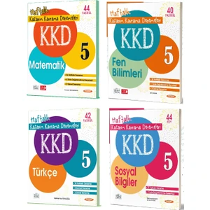 Kurmay Yayınları 5.Sınıf Kazanım Kavrama Denemeleri KKD Seti 4 Kitap 2023