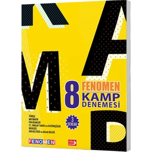Gama Yayınları 8. Sınıf Fenomen Kamp Tüm Dersler Denemesi 3 Deneme