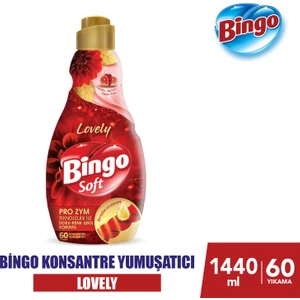 Soft Konsantre Çamaşır Yumuşatıcısı Lovely 1440 ml