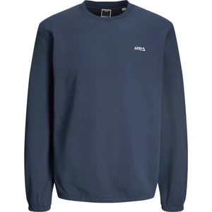 Jack & Jones Erkek Gögüs Logo Baskili Bisiklet Yaka Sweatshirt - Basic