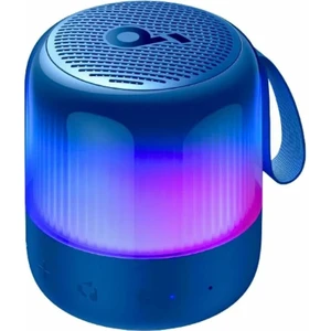 Soundcore Glow Mini Taşınabilir Hoparlör - 360° Ses Bluetooth Hoparlör - Işık Gösterisi - 12 Saat Pil - A3136 -Mavi