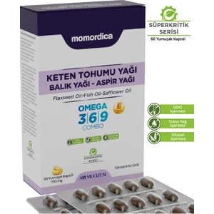 Keten Tohumu Yağı Yumuşak Kapsül - 60 Kapsül