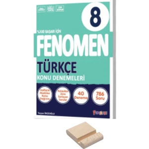 Fenomen Yayıncılık LGS 8. Sınıf Türkçe Konu Denemeleri 40’lı