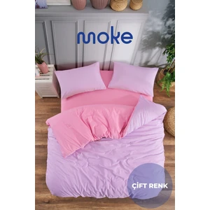 Moke E-Ticaret Çift Kişilik Nevresim Takımı Lastikli Çarşaf ve 2 Yastık Kılıfı