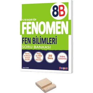 Fenomen Yayıncılık LGS 8. Sınıf B Serisi Fen Bilimleri Soru Bankası