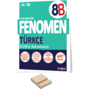 Fenomen Yayıncılık LGS 8. Sınıf B Serisi Türkçe Soru Bankası