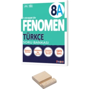 Fenomen Yayıncılık LGS 8. Sınıf A Serisi Türkçe Soru Bankası