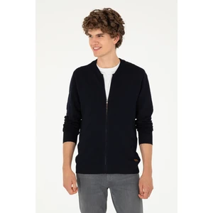 U.S. Polo Assn. Erkek Lacivert Hırka (Triko) 50292875-VR033