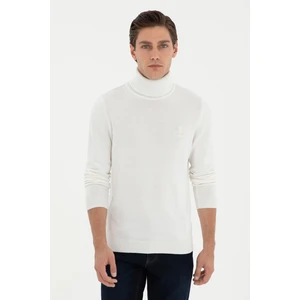 U.S. Polo Assn. Erkek Beyaz Kazak /Triko 50288884-VR013