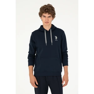 U.S. Polo Assn. Erkek Lacivert Basic Sweatshirt 50289059-VR033