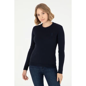 U.S. Polo Assn. Kadın Lacivert Kazak /Triko 50288979-VR033
