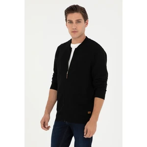 U.S. Polo Assn. Erkek Siyah Hırka (Triko) 50292875-VR046