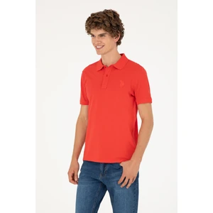 U.S. Polo Assn. Erkek Kırmızı Tişört Basic 50294207-VR030