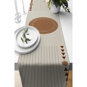 Modern Tasarım Dijital Baskılı Hediyelik Dekoratif Amerikan Servisi Runner 140X40 cm