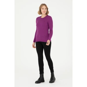 U.S. Polo Assn. Kadın Siyah Pantolon (Kanvas-Chino) 50290499-VR046