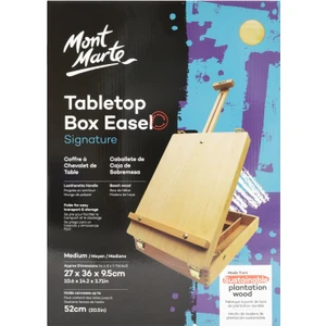 Mont Marte Mm Masaüstü Kutu Şövale Medium - Kayın - Signature
