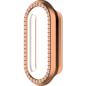 Xiaomi Mi Band 8 / Band 9 Kenar Taşlı Kasa Koruyucu (Ekran Koruyucusuz)