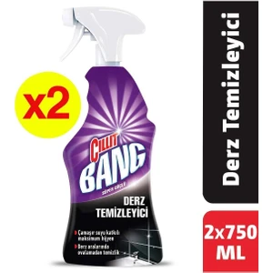 Cillit Bang Banyo Derz Arası Temizleyici Sprey 2 x 750 ml