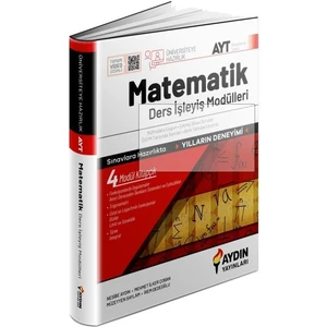 Aydın Yayınları AYT Matematik Ders İşleyiş Modülleri