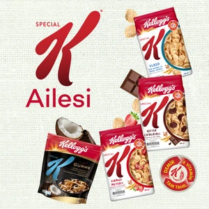 4lü Special K Paketi,çikolatalı,kırmızı Meyveli,gurme ve Sade Kahvaltılık Gevrek