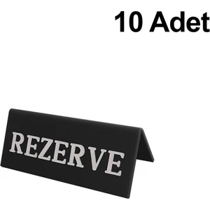 Masaüstü Rezerve Yazısı (10 Adet)